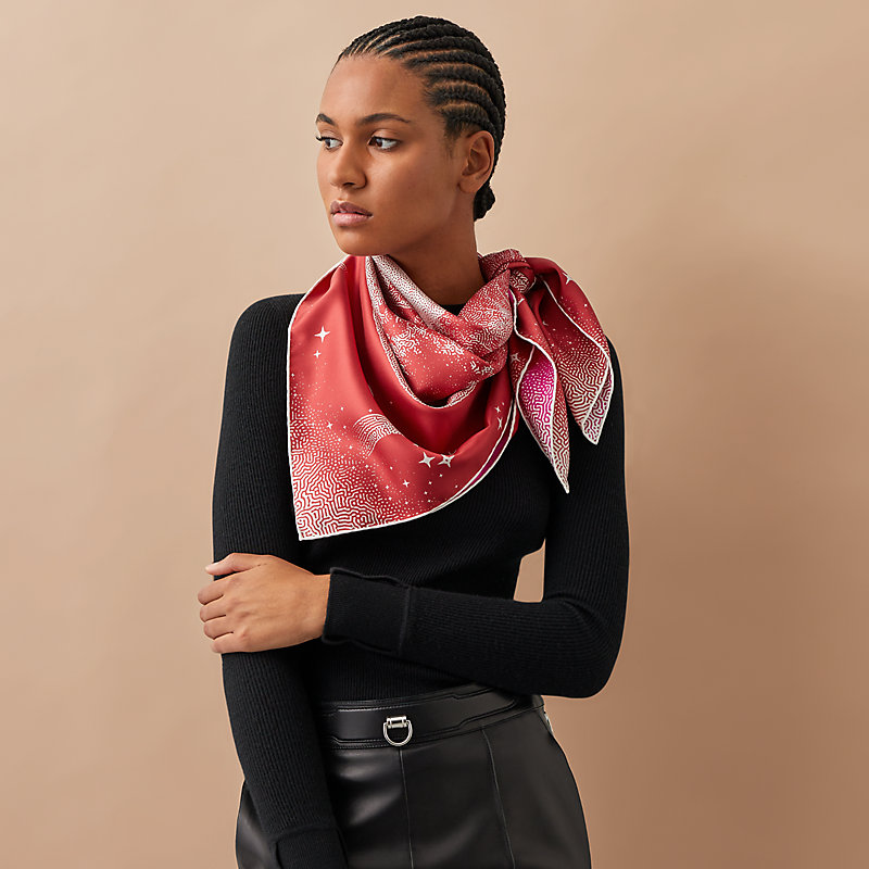 Clair de Lune double face scarf 90 | Hermès Canada